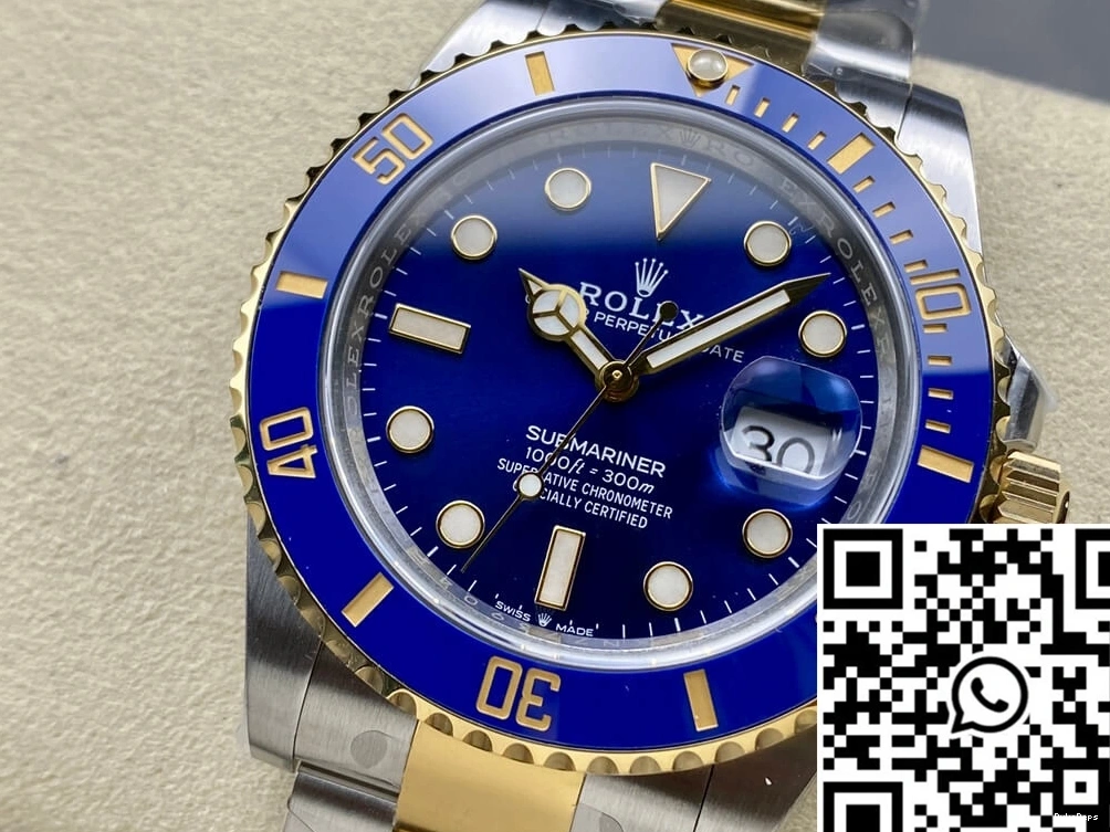 Gold 41MM Clean Yellow Rolex Submariner Factory M126613LB-0002 0914